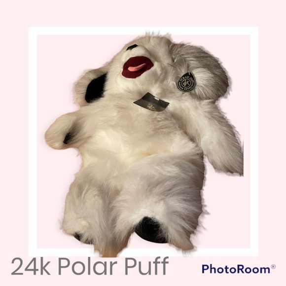 Vintage 24K Polar Puff SHEEP Dog 1991 Polar Puff Special Effects 18" - Picture 2 of 7